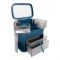 Matrix Glamour Cosmetic Organizer With Drawers & Mirror, Large Capacity Makeup Case, Clear Makeup Organizer for Vanity