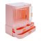 Matrix Grand Closet-Like Organizer With Led Mirror & Drawers, Large Capacity Makeup Case, Clear Makeup Organizer for Vanity