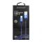 West Point 2.4A Type C Fast Charging Cable, 1.0m Length, Blue, WP-322