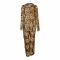 Basix Women's Leopard Skin Loungewear, Brown & Golden, 2 Piece Sleepwear Pajamas Set, LW-618