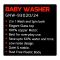 Gaba National 2 In 1 Baby Washer and Spin Dryer Washing Machine, Blue, GNW-93020/24