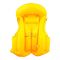 Swimming Inflatable Lifejacket With Head Protection, Swimming Vest For Kids, Yellow