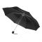 Wenger Travel Umbrella With Wrist Strap, Blend Of Style & Function, Swiss Designed, Black, 611887