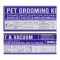 Kemei Pet 15-in-1 Vacuum & Grooming Kit with Clippers, Trimmers, Deshedding Brush, Hair Remover for Cats & Dogs, KM-CW2098
