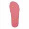 Bata Women's Rubber Flip Flops Slippers, Pink, Comfortable Slip-On Flats For Home & Casual Wear, 5775007