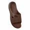 Bata Men's Casual Rubber Slippers, Brown, Comfortable Slip-On Sliders For Home & Casual Wear, 8724025