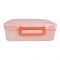 Hello Kitty Plastic Lunch Box, 3 Compartments, Spoon & Fork, 1100ml, Pink, 11.5cm (W) x 18.5cm (H) x 5.5cm (D), Tq-158