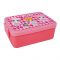 Unicorn Plastic Lunch Box, Dark Pink, 10.5cm (W) x 15cm (H) x 5cm (D), Tq28-31