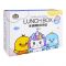 Stainless Steel Lunch Box, 600ml, Yellow, 10.5cm (W) x 15.5cm (H) x 4.5cm (D), 2531G