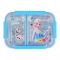 Stainless Steel Lunch Box, 2 Compartments, Sky Blue, 12cm (W) x 18cm (H) x 5.4cm (D), 88125