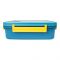 Stainless Steel Lunch Box, 2 Compartments, 1200ml, Blue, 10.5cm (W) x 16.5cm (H) x 5cm (D), Yc90101