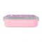 Hello Kitty Plastic Lunch Box, Pink, 8.5cm (W) x 16.5cm (H) x 4.5cm (D), Tq29-3