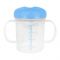 Lion Star Plastic Chise Mug, 250ml Capacity, Blue, GL-71