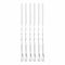 Shangrilla BBQ Stick Plain Iron China Patti Medium, 18.4 Inches BBQ Sticks, Ideal For Seekh Kebab, BBQ, Tikka Boti, 6-Pack