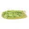 Qingzhi Loofah Bath Glove, Green, 1-Piece, 34539-4