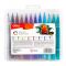 Deli Felt Pens, Rich Pigments, Brush Tip, 24 Assorted Colors, Washable Ink, For 3+ Children's, EC10324