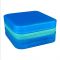 Portable Mini Shiny Jewelry Storage Organizer Box For Rings, Earrings & Necklaces, Green, 100586