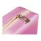 Portable Mini Shiny Jewelry Storage Organizer Box For Rings, Earrings & Necklaces, Baby Pink, 100586