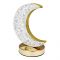 Moon Crystal Table Lamp, Rechargeable, 12 Hours Of Charging, RGBW, Tactile Switch, 101248