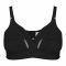 Poppy Everyday Essentials Non-Padded, Wireless Cotton Bra, Versatile & Suitable For Various Occasions, Black, 03 Bra