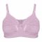 Poppy Everyday Essentials Non-Padded, Wireless Cotton Bra, Versatile & Suitable For Various Occasions, Lilac, 03 Bra