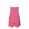 Poppy Camisole & Shorts, Lightweight Cotton Sleepwear For Women, Ideal For Summer, Pink, 138