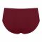 Poppy Everyday Essentials Brief Soft Cotton Panty With Side Panel Lace, Prevents Irritation & Rashes, Maroon, 03 Brief