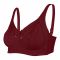 BLS Cali Non Wired And Non Padded Cotton Bra, Burgundy, 1-Pack BLSCN91242