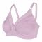 IFG Everyday Essentials 3 Non-Padded, Wireless Cotton Bra, Versatile & Suitable For Various Occasions, Lilac, 1-Pack