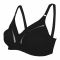 IFG Everyday Essentials 3 Non-Padded, Wireless Cotton Bra, Versatile & Suitable For Various Occasions, Black, 1-Pack