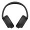 Noise Canceling Wireless Headphones Bluetooth Over The Ear Headset with Microphone and Alexa Built-in, Black, WH-CH720N