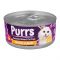 Purrs Premium Natural Cat Food, Chicken In Broth, 130g