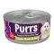 Purrs Premium Natural Cat Food, Chicken Shred In Broth, 130g