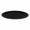 Table Top 10.5" Inches Klair Flat Plate, Black