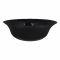 Table Top 9" Inches Klair Soup Bowl, Black