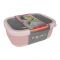 Tedemei Steel Lunch Box, 1.4 Liter Capacity, Pink, 6863