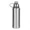 Insulated Stainless Steel Water Bottle, 800ml Capacity, Vacuum Cup Hot & Cool, 21cm (H) x 4cm (W), Silver