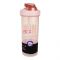 Trendy Plastic Shaker Water Bottle With Straw, One Click Open, 19cm (H) x 10cm (W), 8896, Pink