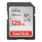 SanDisk 128GB Ultra SDXC UHS-I Memory Card - Up to 140MB/s, C10, U1, Full HD, SD Card