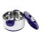 Happy Ware Hot Pot With Lockable LID, 2.5 Liter Capacity, Stainless Steel Inside, 19x26x13cm, Blue, SU-644