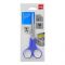 Deli 6.5''Inch Metal Office Scissor, 175mm Length, Soft grip, Sharp Cutting, Blue, E6003