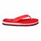 Bata Women's Rubber Flip Flops Slippers, Red, 6775402