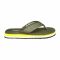 Bata Men's Rubber Flip Flops Slippers, Green, 8777403