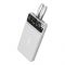 Audionic Spark S-10 Power Bank, 22.5W, 10000 mAh, Digital Display, Metallic Body, White