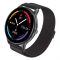 Zero 1.39" HD Display Drip Smart Watch, Magnetic Straps Thin Bezel, IP67 Water Resistant, BT Calling, Jet Black