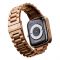 Zero 1.83" HD Display Meta Smart Watch, Stainless Steel Body, Water Resistant, BT Calling, Rose Gold