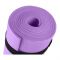 Eco Friendly Foldable Yoga Mat, EVA 4mm, For Floor, Pilates, Home Gym, Purple