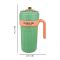 Metal Coffee Mug With Temperature Display & Handgrip, 650ml, Green, 17.5cm (H) x 8.5cm (W), (8007) 0000982