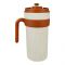 Metal Coffee Mug With Temperature Display & Handgrip, 650ml, Brown, 17.5cm (H) x 8.5cm (W), (8007) 0000982