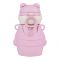 Bear Metal Water Bottle, Pink, 480ml, 14cm (H) x 8.5cm (W), (6281) 0000976